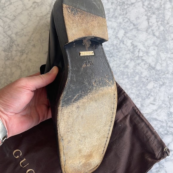 Men's authentic Gucci loafers size 11.5. Very comfortable and square toe. - Picture 5 of 9